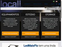 Tablet Screenshot of locall.com.br